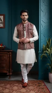 Classic Charm: Kurta-Pajama Sets with Nehru Jackets